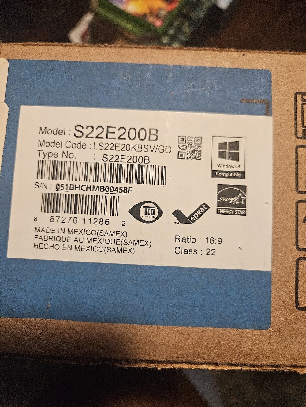 Two (2) Samsung LED Monitos - New In Box - Picture 2 of 3